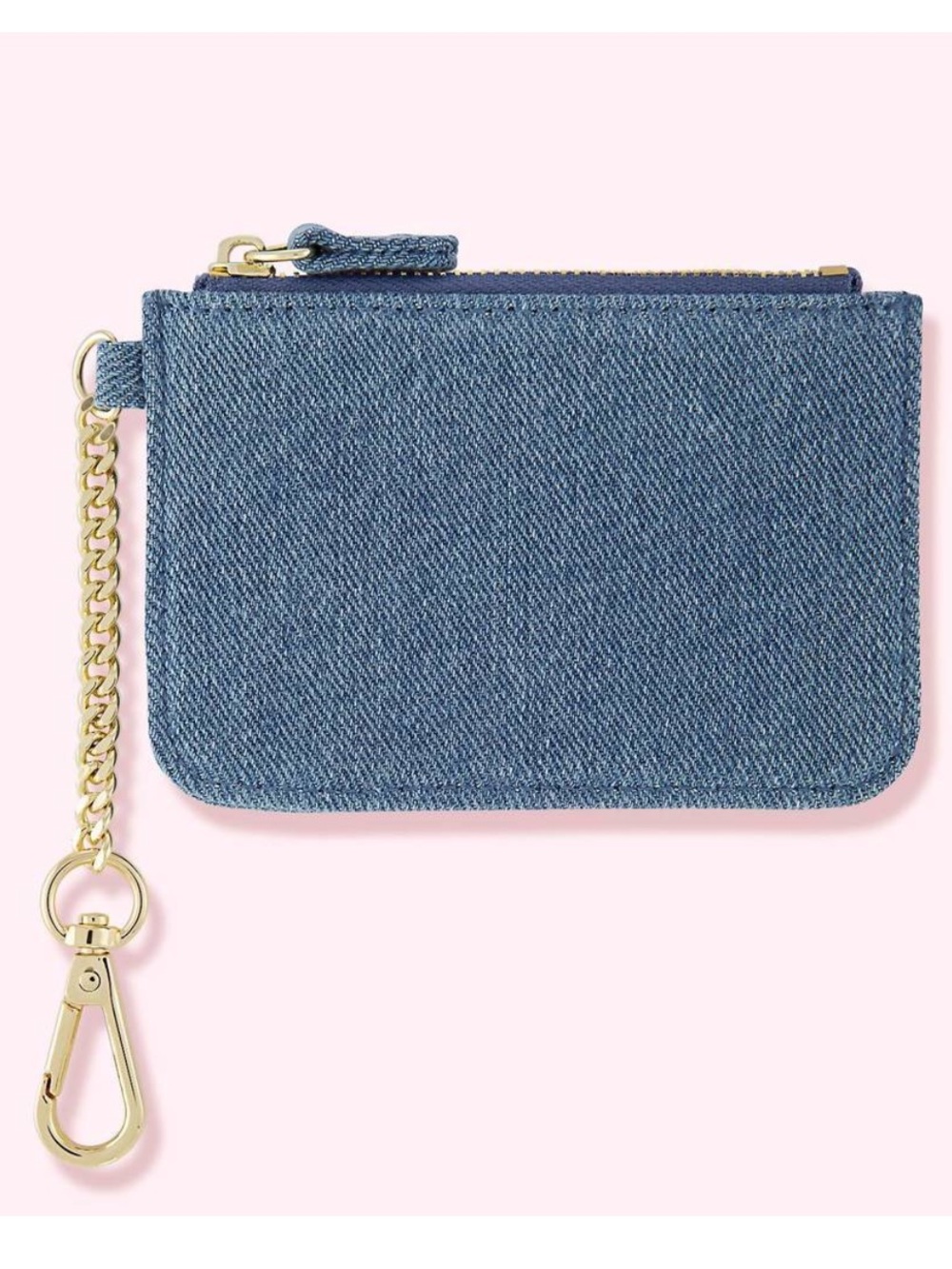 Stoney Clover Lane Denim Keychain Wallet in Denim BNWT 👖